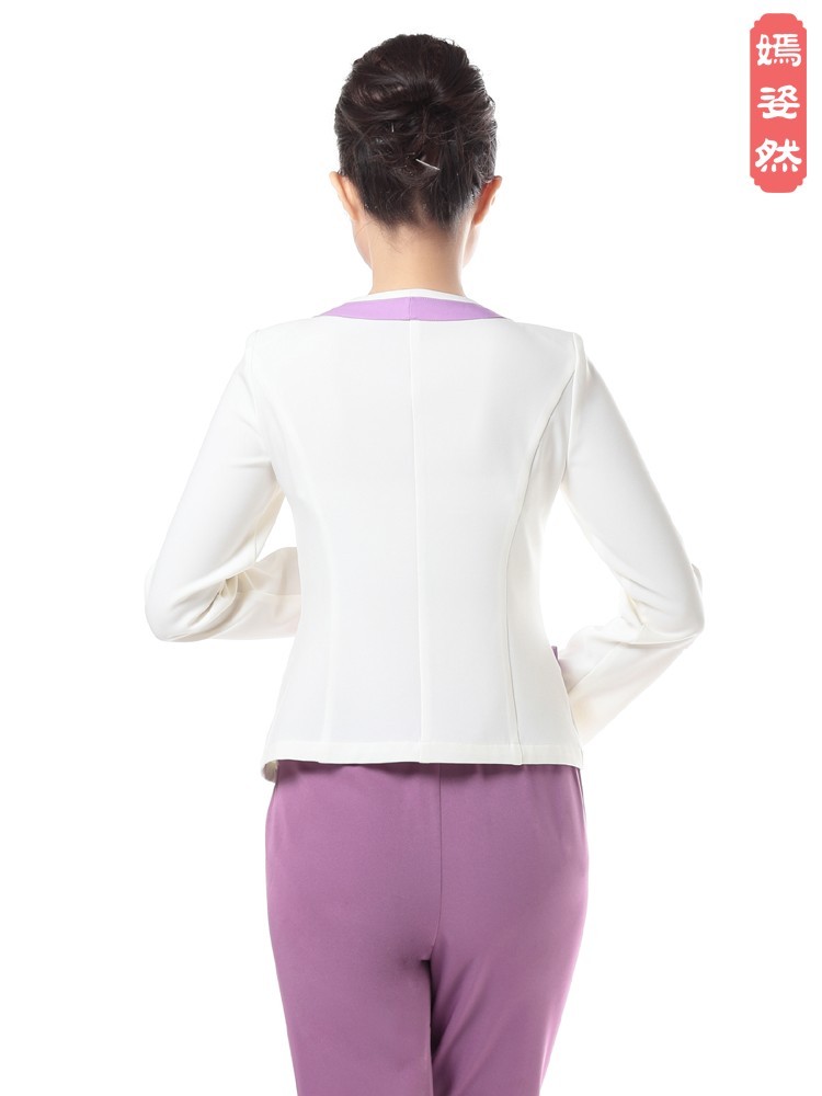 2015时尚桑拿足疗按摩会所女咨客工作制服套装 w120 k015