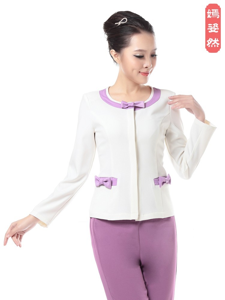 2015时尚桑拿足疗按摩会所女咨客工作制服套装 w120 k015